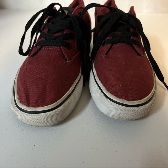 Vans Winston Oxblood unisex low top sneakers burgundy and white sole 7.5 - Picture 3 of 11